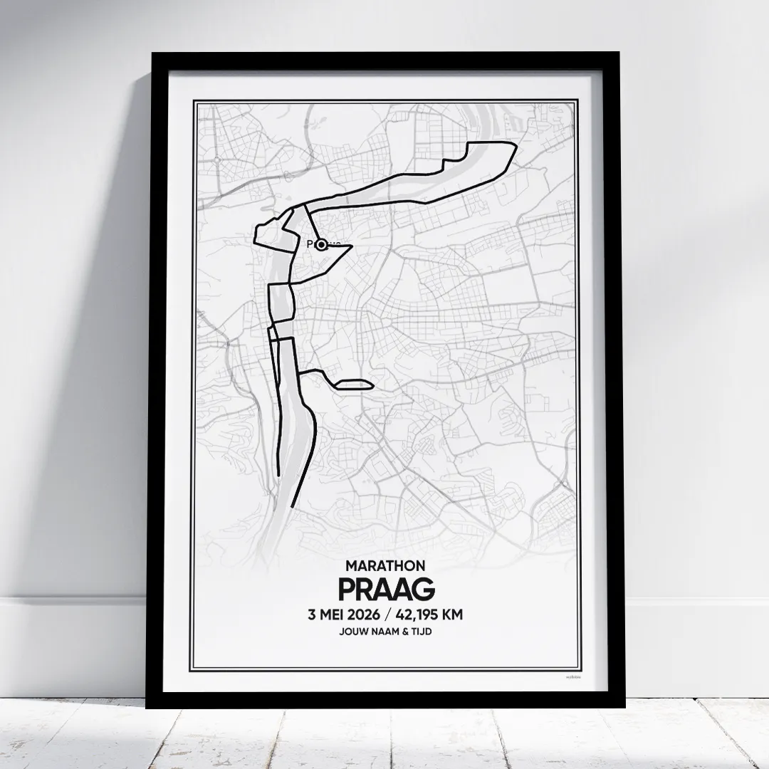 Praag marathon 2026 poster