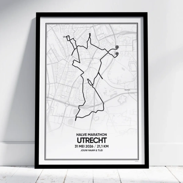 Utrecht halve marathon 2026 poster