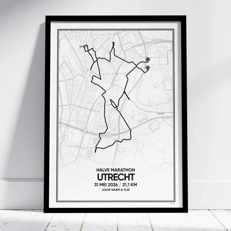Utrecht halve marathon 2026 poster
