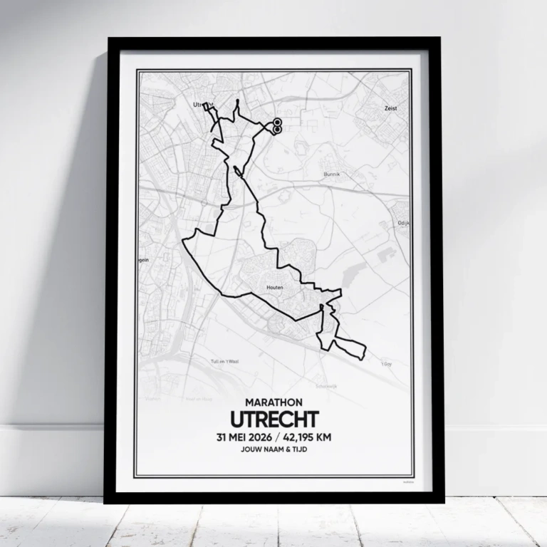 Utrecht marathon 2026 poster