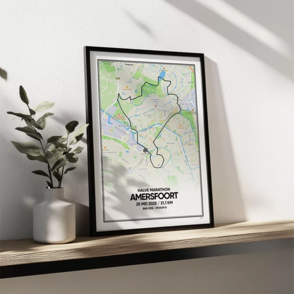 amersfoort halve marathon poster kleur
