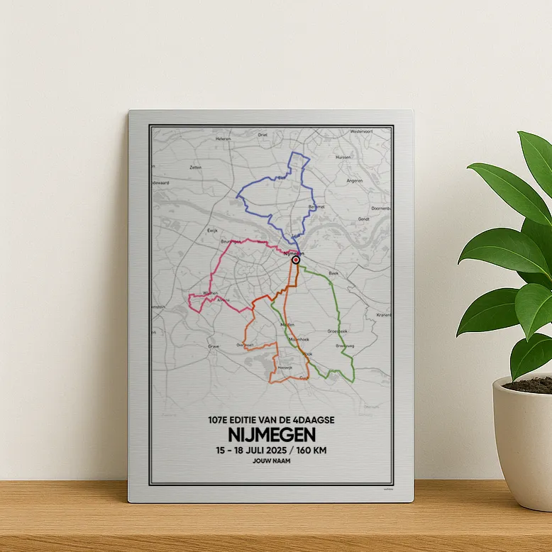 4Daagse 2025 aluminium print