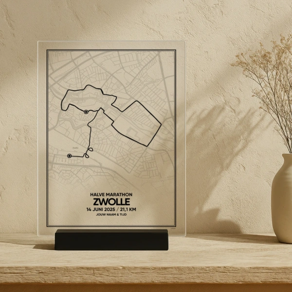 2025 halve marathon zwolle acryl
