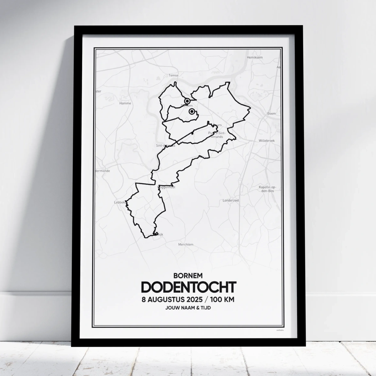 Dodentocht 2025 print Dodentocht 2025 print