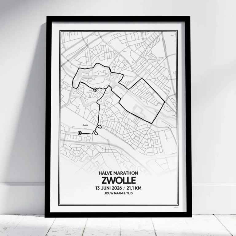 Zwolle halve marathon 2026 print
