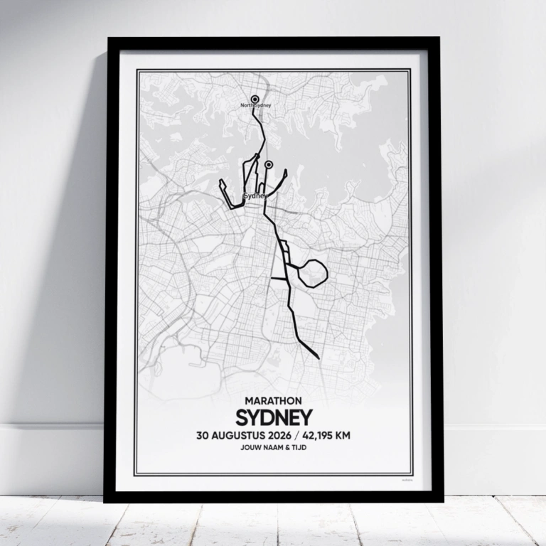 Sydney Marathon 2026 poster