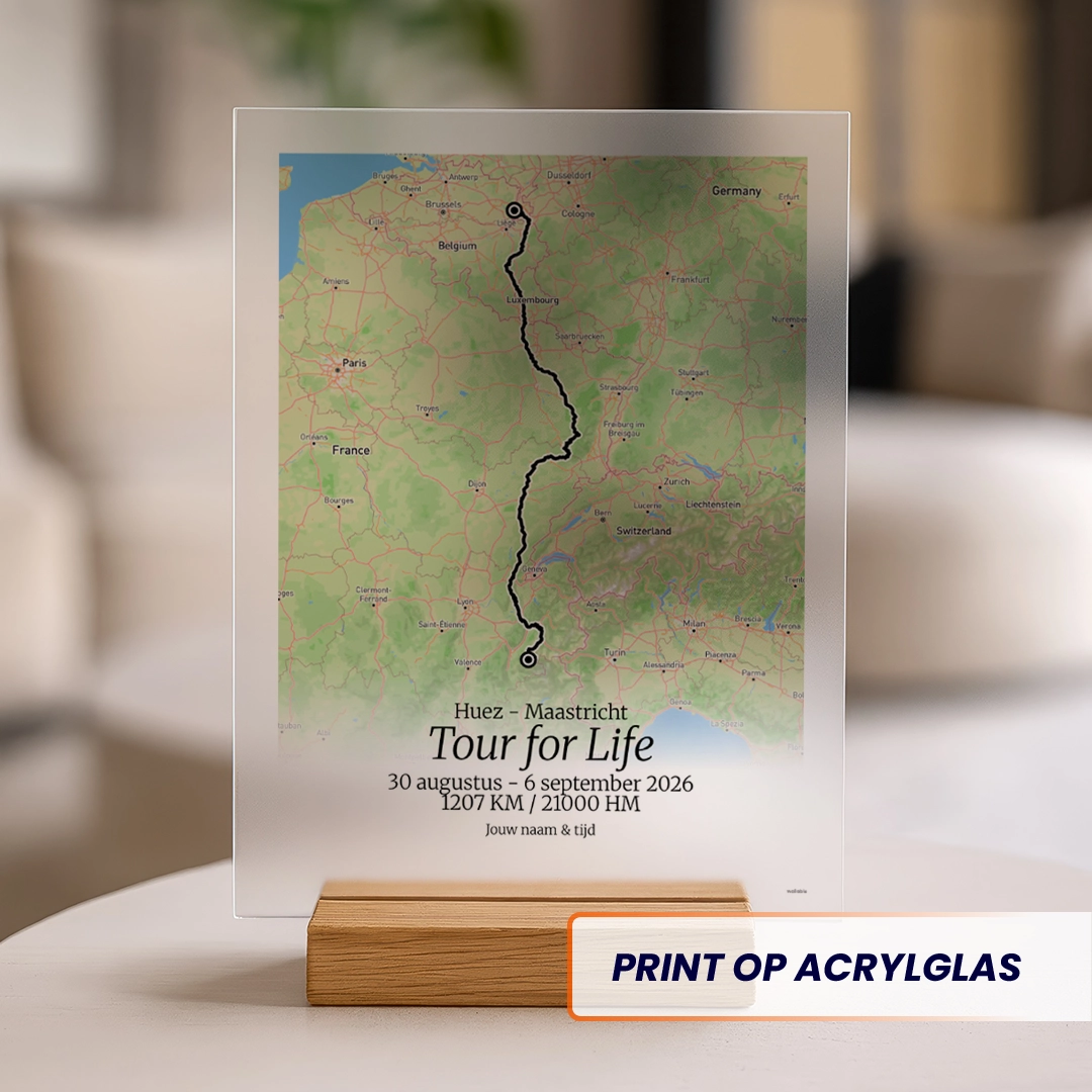 Tour for Life 2026 acrylglas print