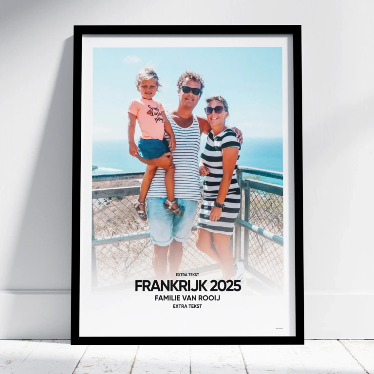 Vakantiefoto print