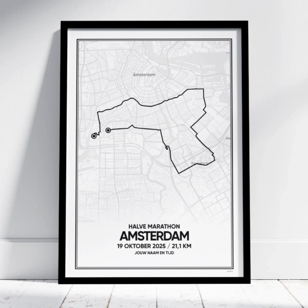 Amsterdam Halve Marathon print