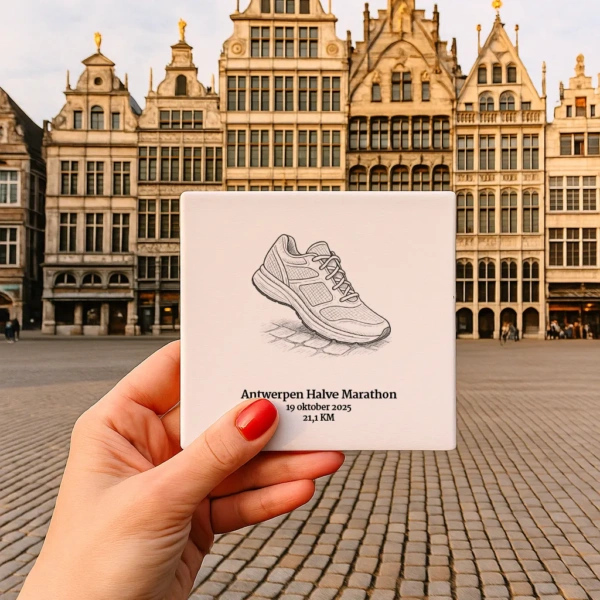 Antwerpen Halve Marathon Tegeltje
