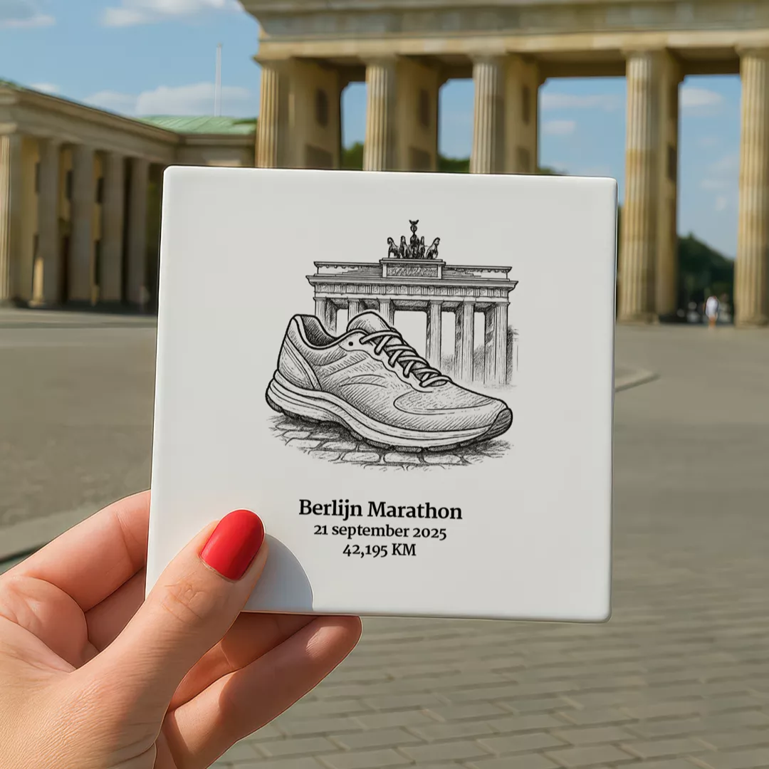 Berlijn Marathon Tegeltje 2025