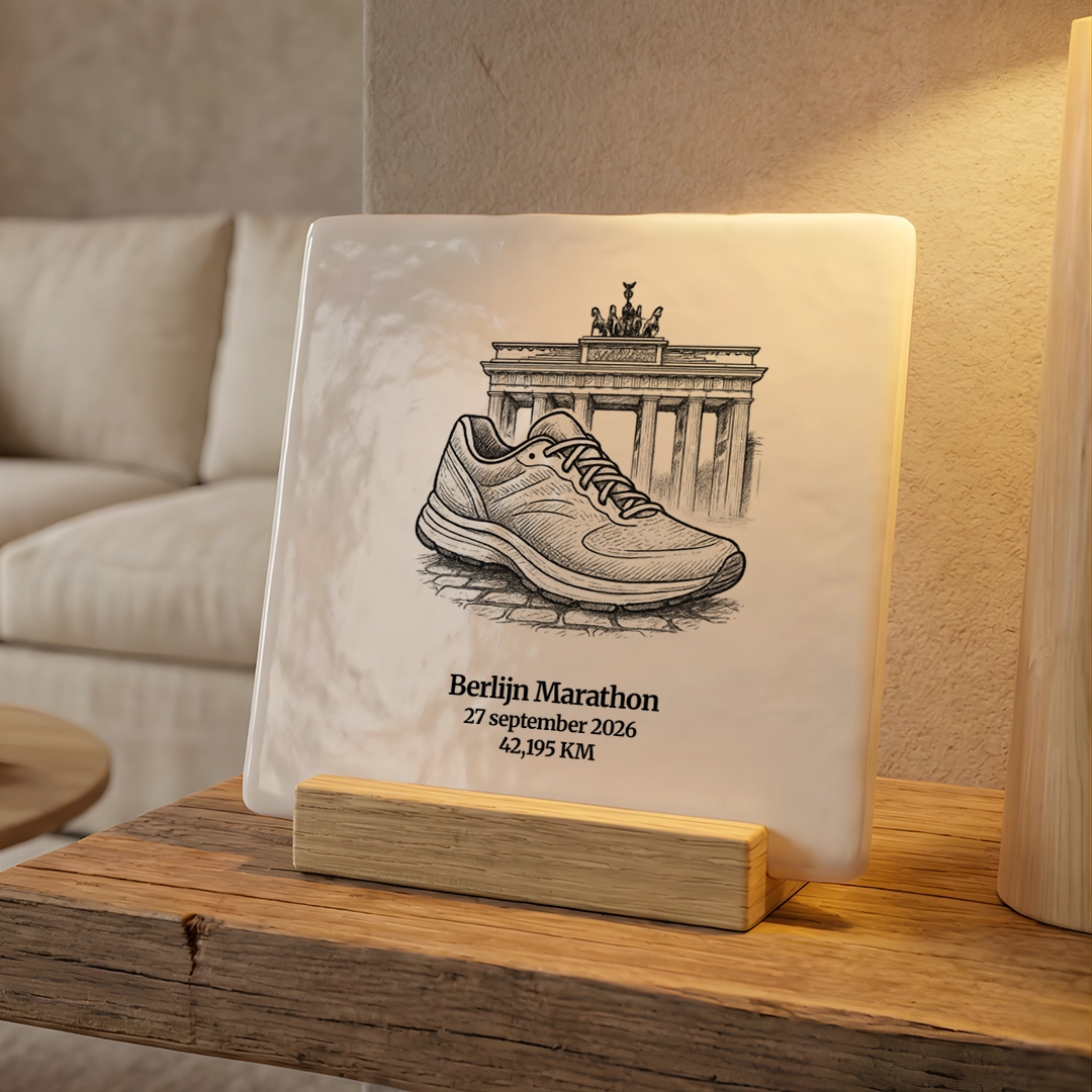 Berlijn Marathon tegeltje 2026