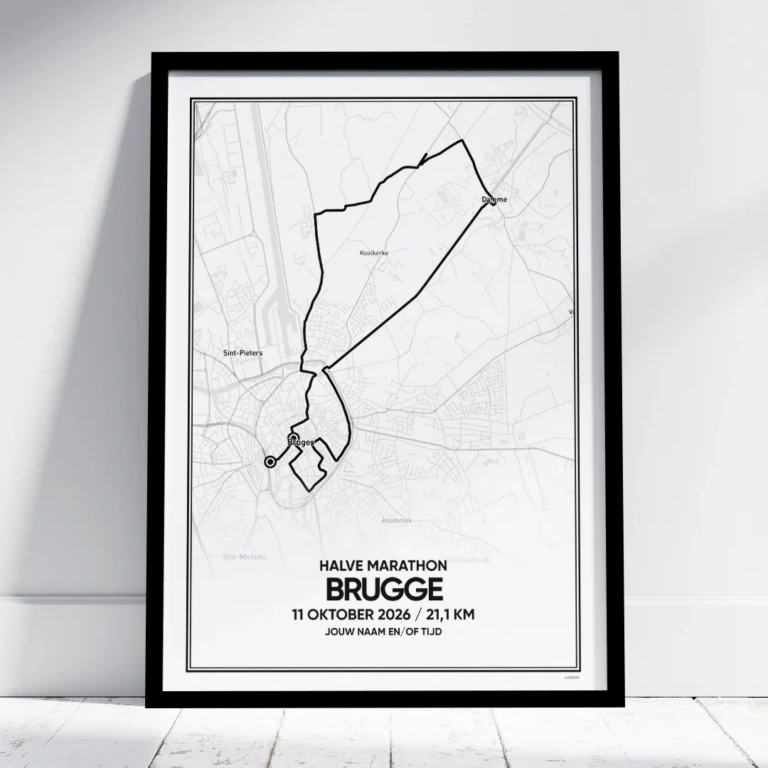 Brugge Halve Marathon 2026 poster