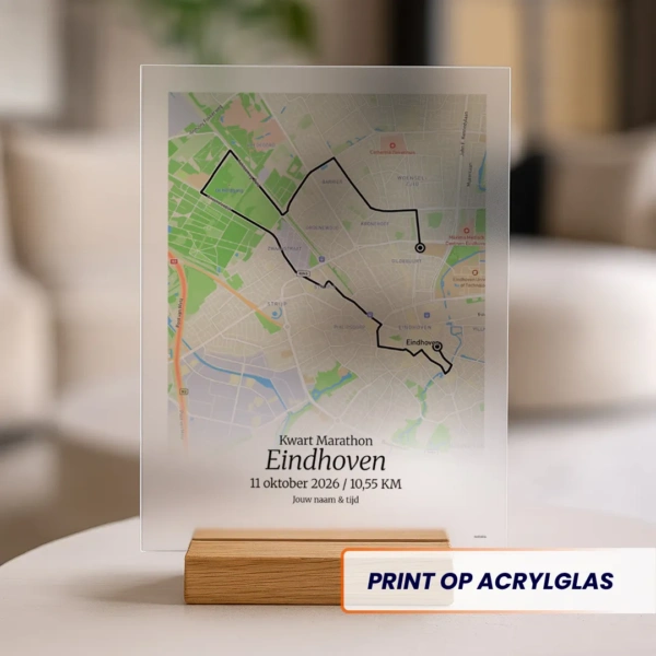 Eindhoven Kwart Marathon 2026 acrylglas print