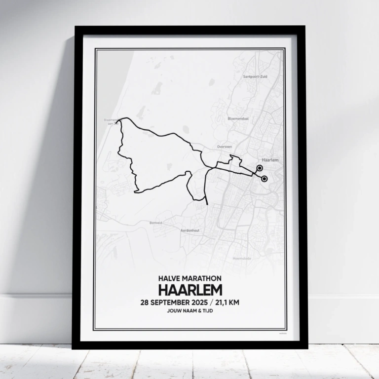Halve van Haarlem Halve Marathon print 2025