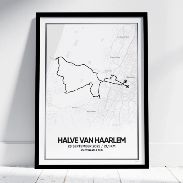 Halve van Haarlem Halve Marathon print 2025