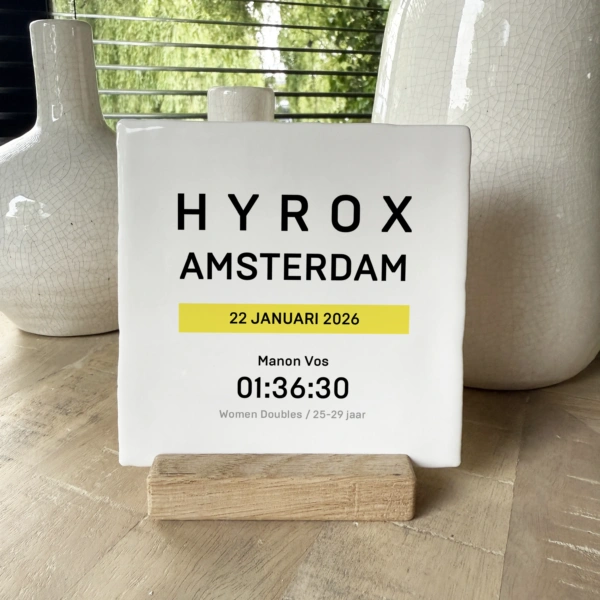 Hyrox Tegeltje