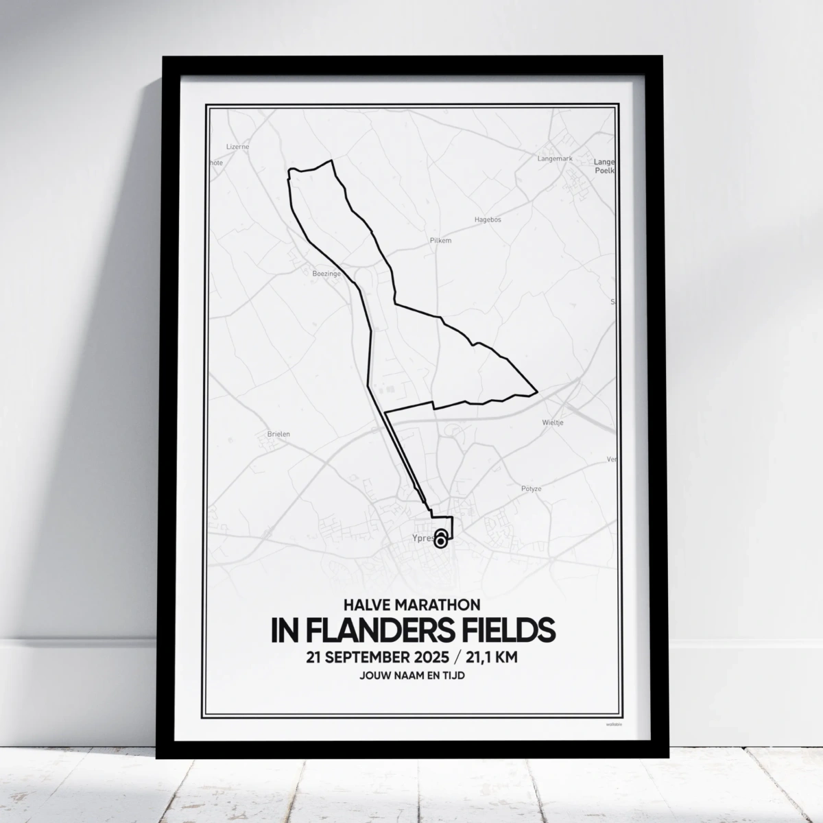 In Flanders Fields Halve Marathon 2025 print