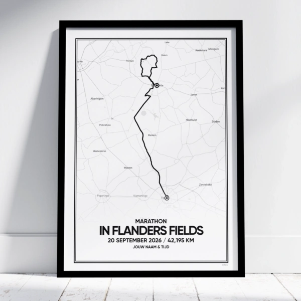 In Flanders Fields Marathon 2026 poster