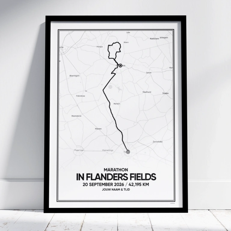 In Flanders Fields Marathon 2026 poster