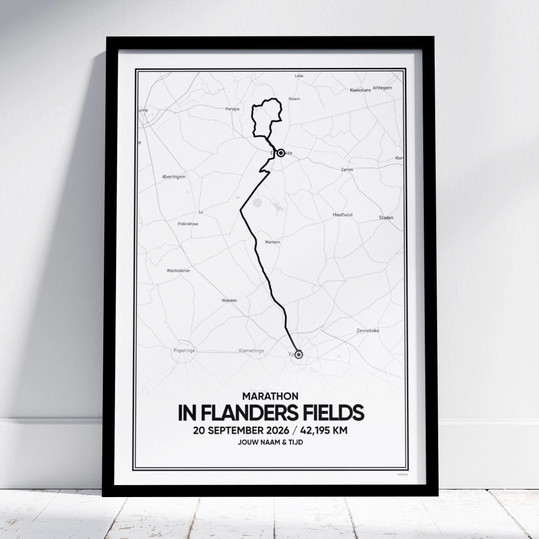 In Flanders Fields Marathon 2026 poster In Flanders Fields Marathon 2026 poster