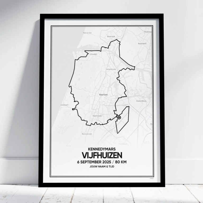 Kennedymars Vijfhuizen print