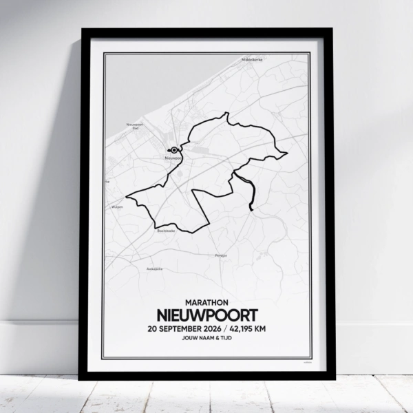 Nieuwpoort Marathon 2026 poster