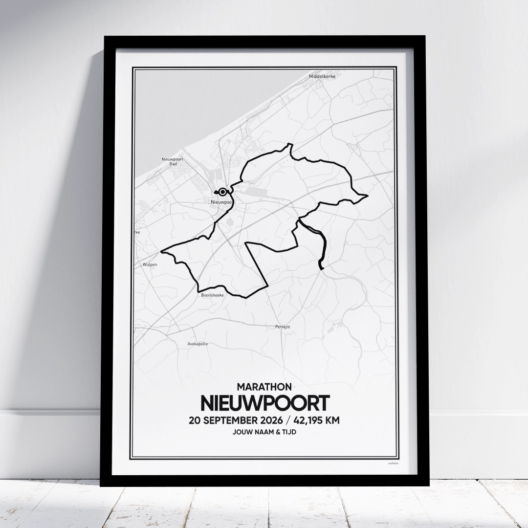 Nieuwpoort Marathon 2026 poster