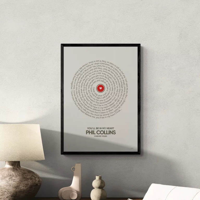 Songtekst poster van Phil collins - You’ll Be in My Heart