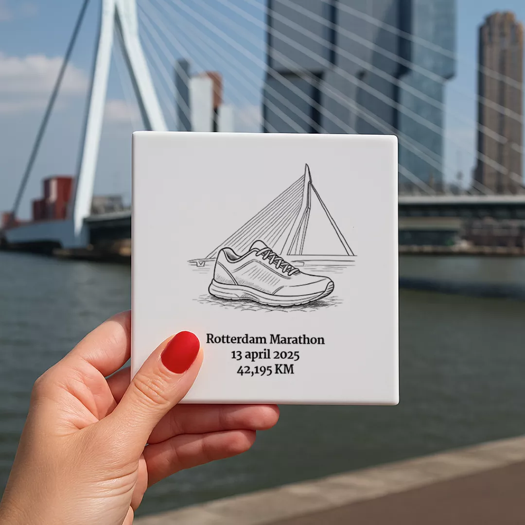 Rotterdam Marathon tegeltje