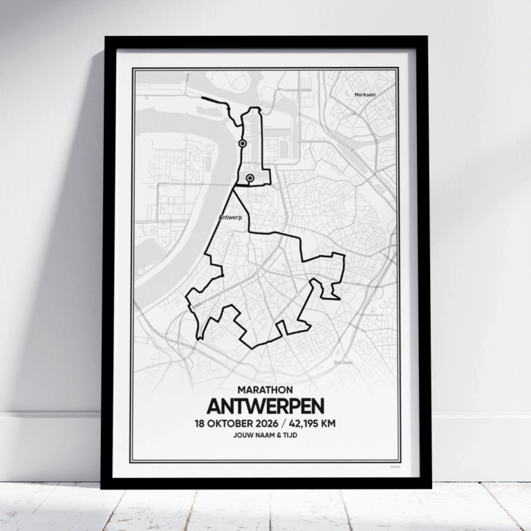 Antwerpen Marathon 2026 poster