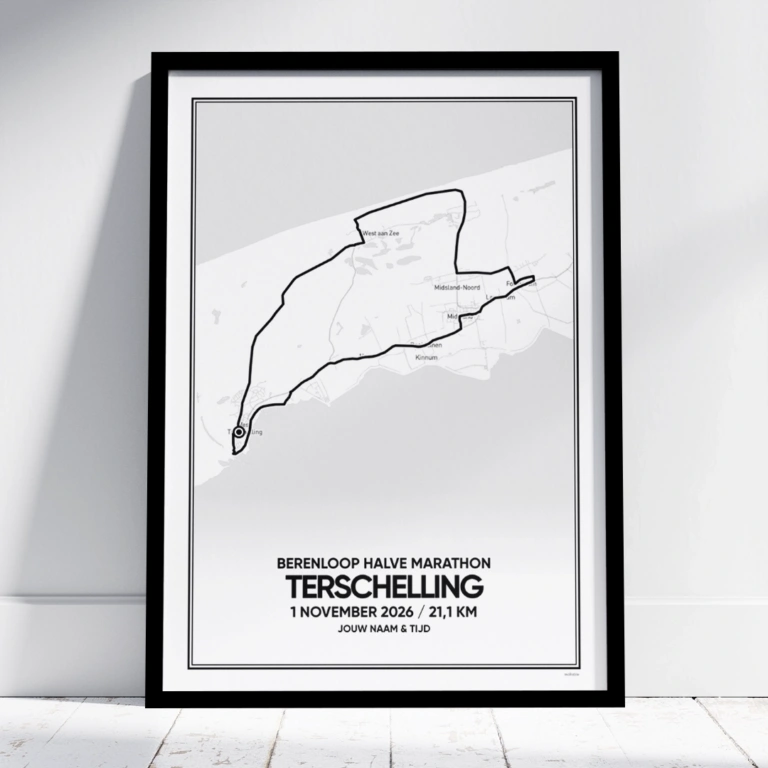 Berenloop halve marathon 2026 poster