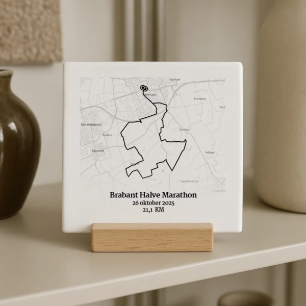 Brabant Marathon 2025 Route Tegeltje (met naam & tijd) alle afstanden - Image 2