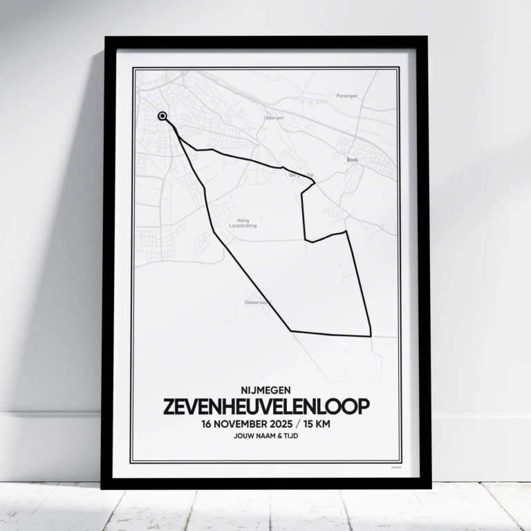 Zevenheuvelenloop Nijmegen 2025 print