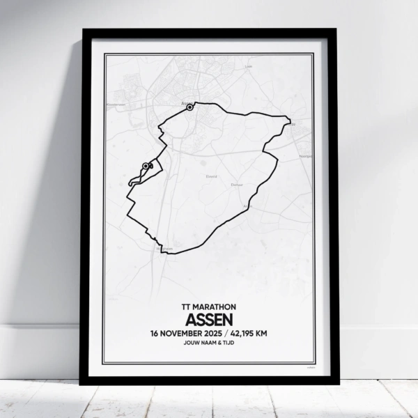 TT marathon Assen 2025 print