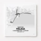 Málaga (halve) Marathon 2025 Tegeltje