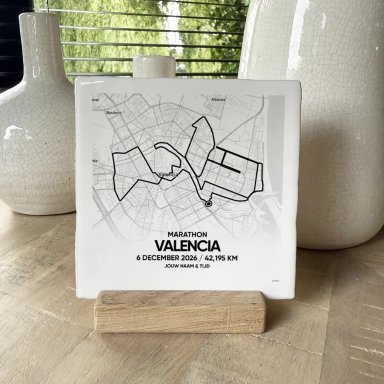 Valencia Marathon tegeltje 2026