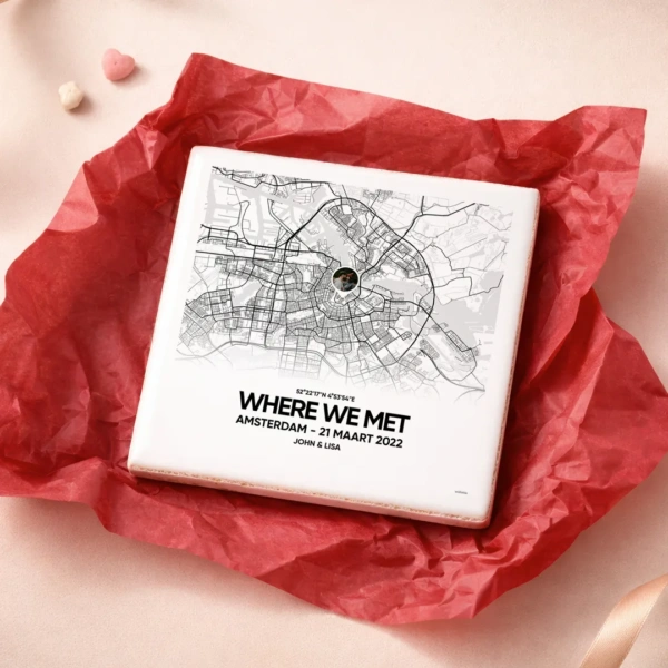 Where we met tegeltje - het perfecte valentijncadeau