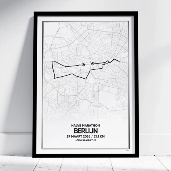 Berlijn halve marathon 2026 poster