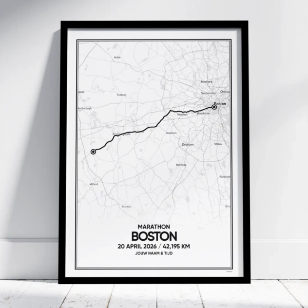 Boston Marathon 2026 poster