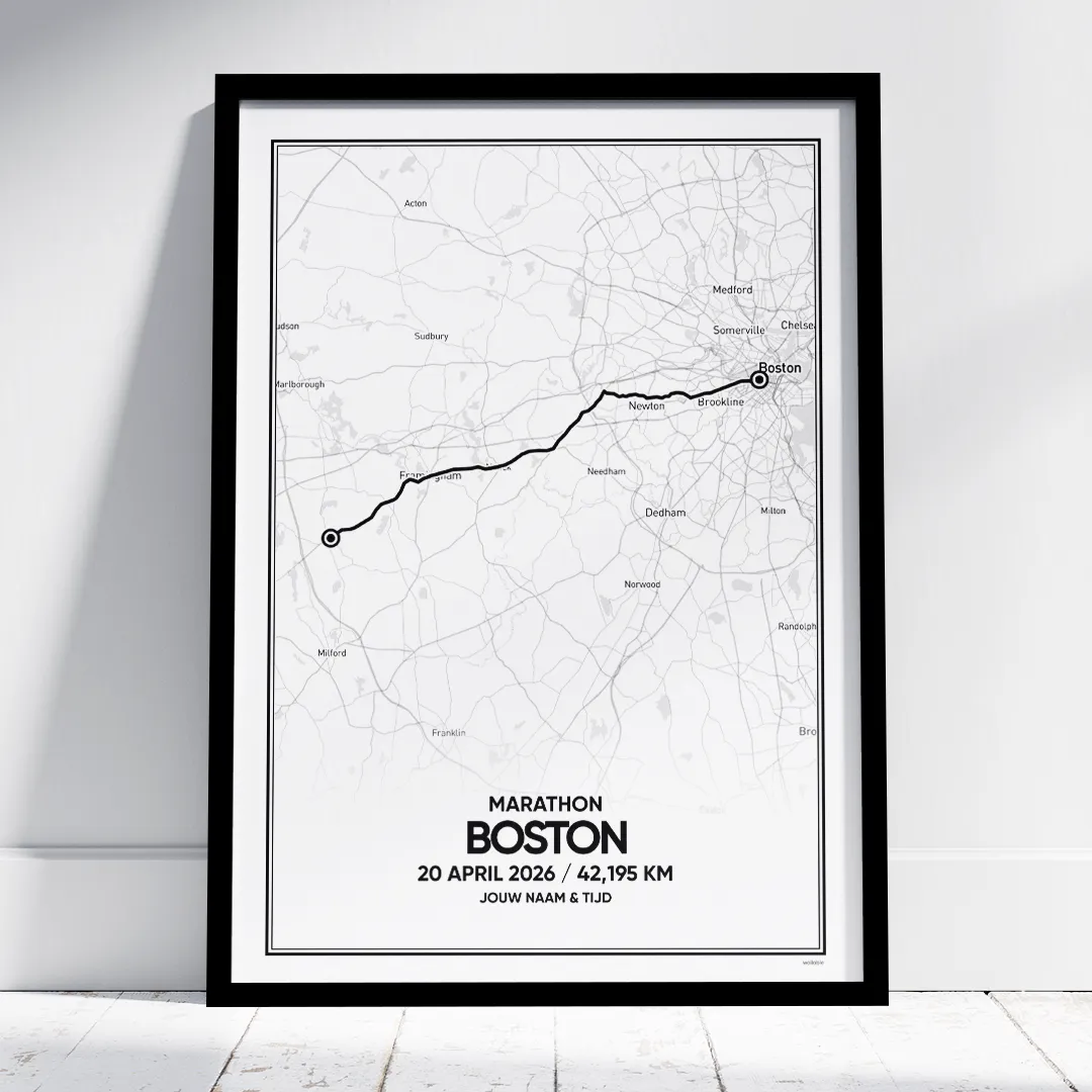 Boston Marathon 2026 poster