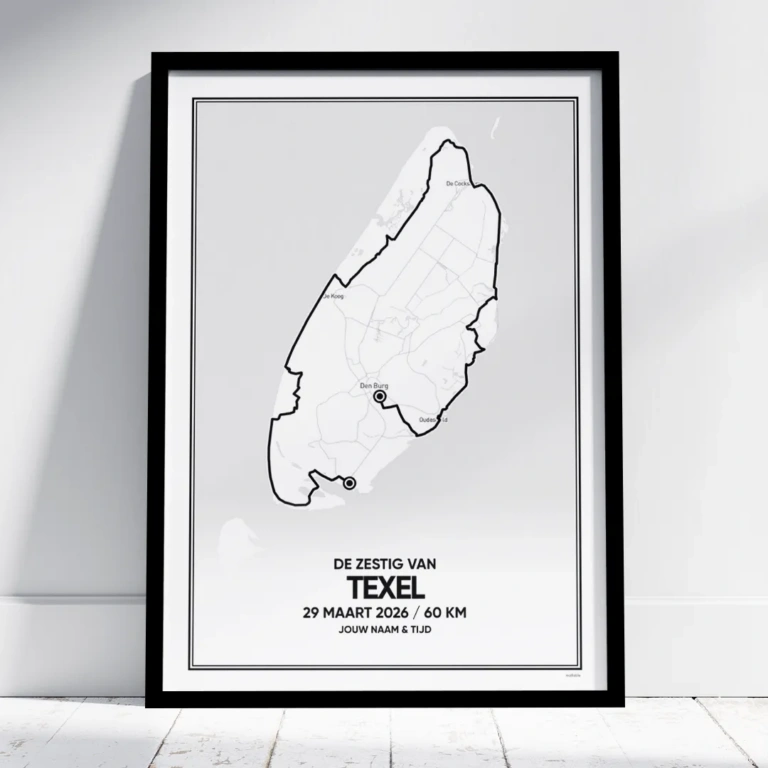De zestig van Texel 2026 poster