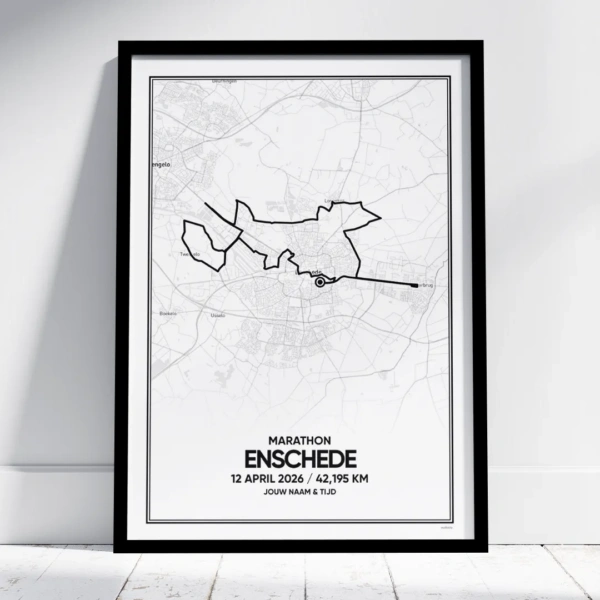 Enschede marathon 2026 poster