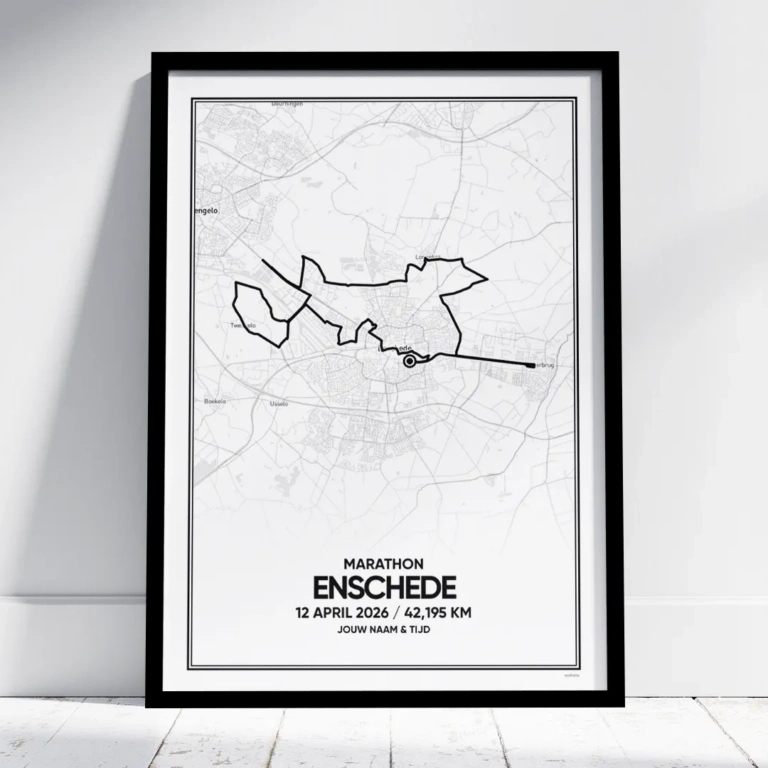 Enschede marathon 2026 poster