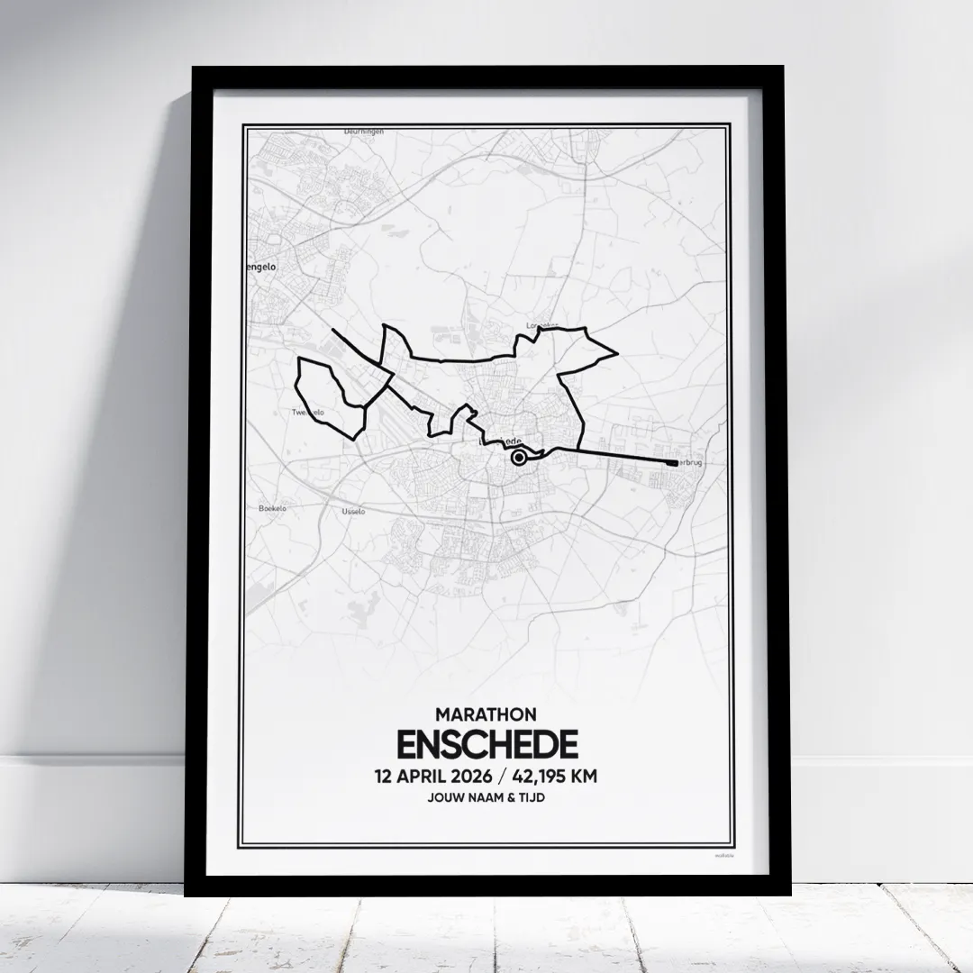 Enschede marathon 2026 poster Enschede marathon 2026 poster