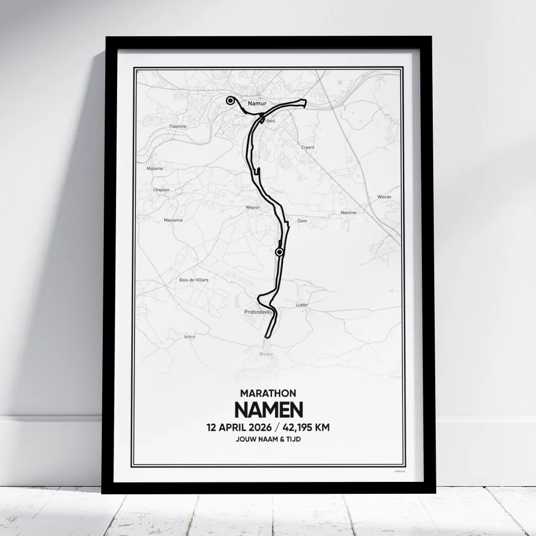 Namen Marathon 2026 poster Namen Marathon 2026 poster
