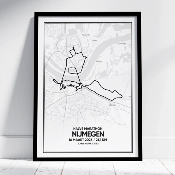 Nijmegen halve marathon 2026 poster