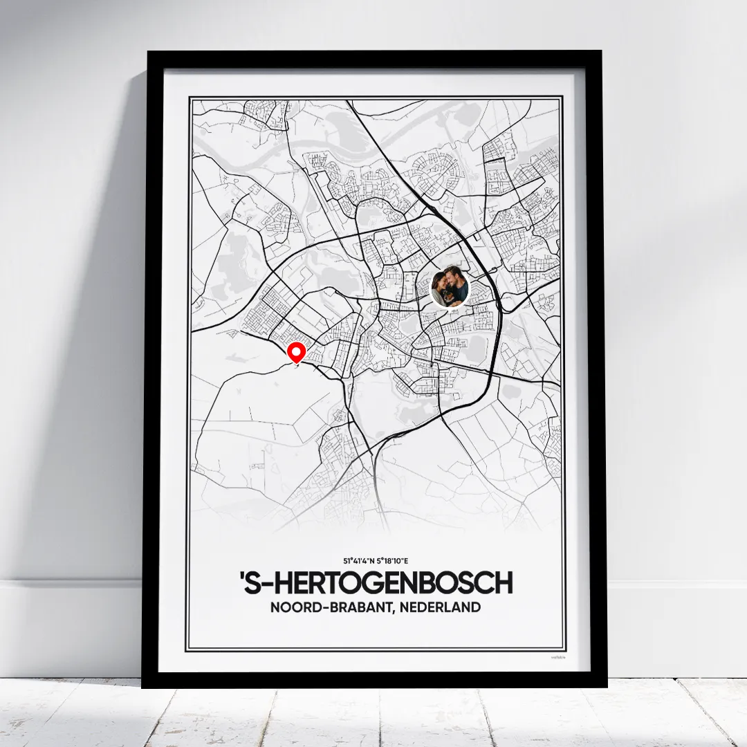 Stadskaart Den Bosch : 's-Hertogenbosch poster