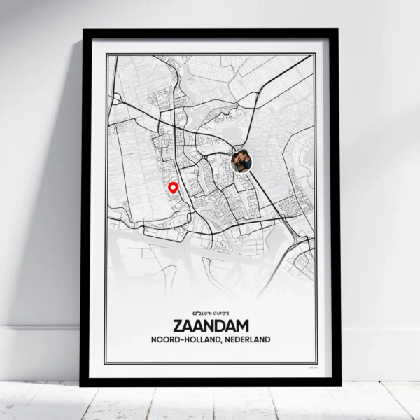 stadskaart Zaandam