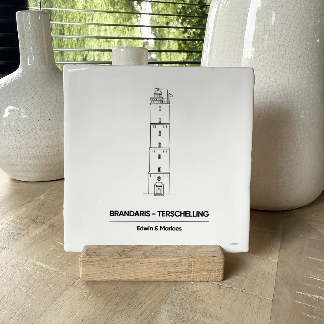 Brandaris Terschelling tegeltje
